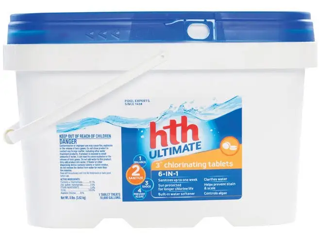 HTH 42018 Ultimate Chlorinating Tablets