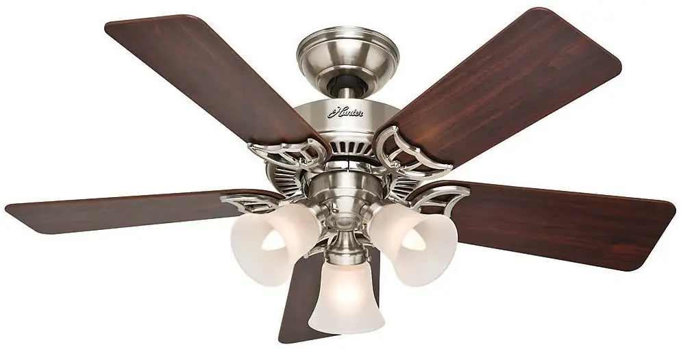 Hunter Fan 51011 Brushed Nickel Ceiling Fan