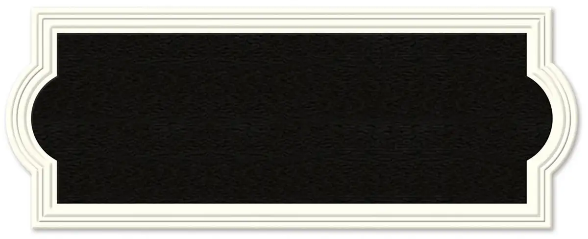 Hy-Ko AK-461 Rectangular Address Plaque