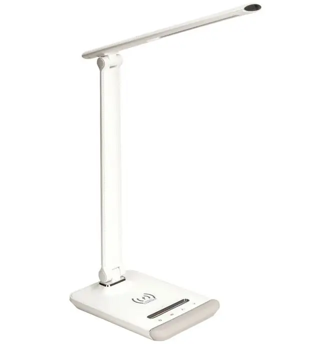 iHome IH-QI6002W Desk Lamp With Charging Station