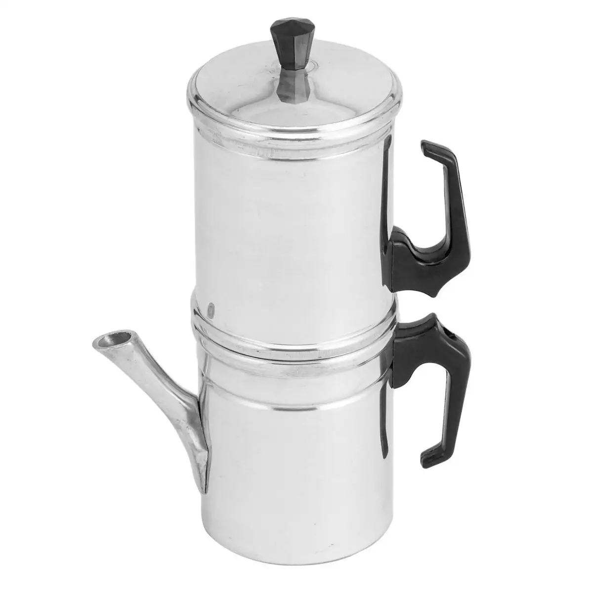 Ilsa 8946 Neapolitan 6 Cup Aluminum Stovetop Coffee Maker