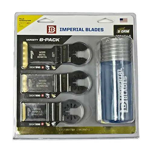 Imperial Blades IBOATV-6 Universal Fit Variety Pack Storm Blade