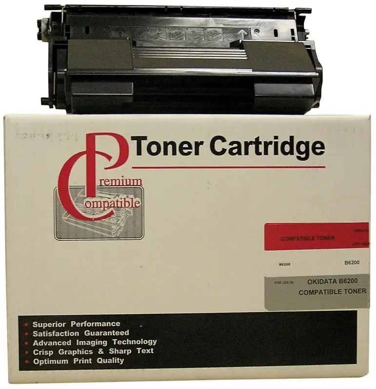 Inkworks OKI #52114501-3 B6200 Okidata Toner For Laser Printer