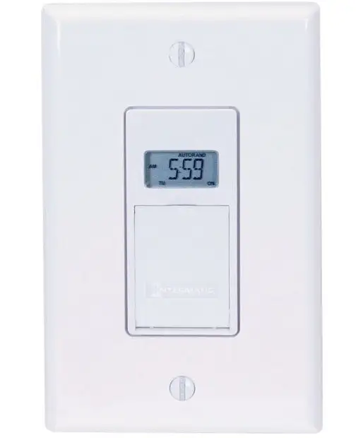 Intermatic IW600K Astronomic Digital In-Wall Timer