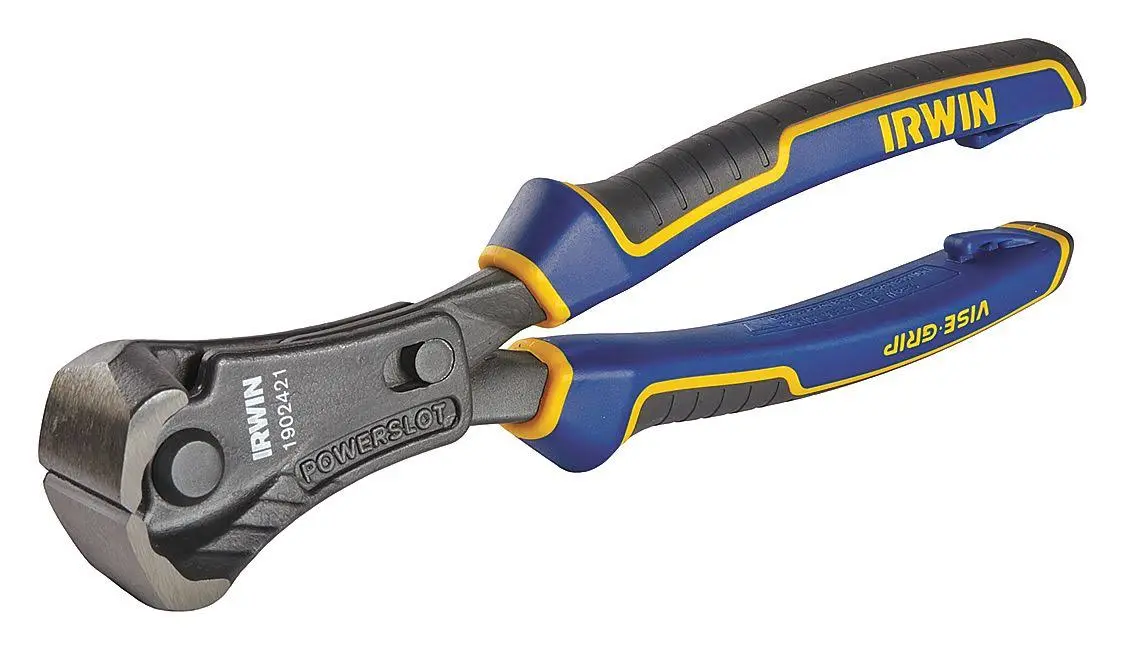 Irwin 1902421 Vise-Grip Max Leverage End Cutting Pliers with PowerSlot