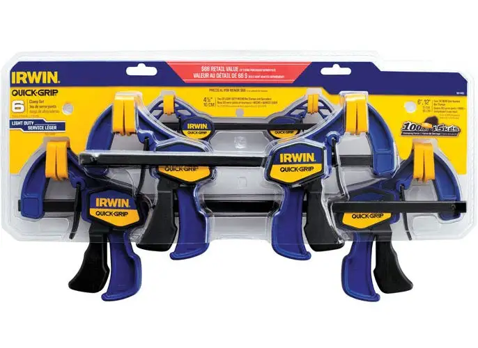 Irwin 1964749 Quick-Grip Clamping Set