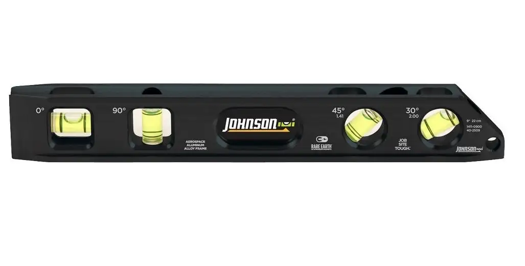 Johnson 1411-0900 Billet Torpedo Level