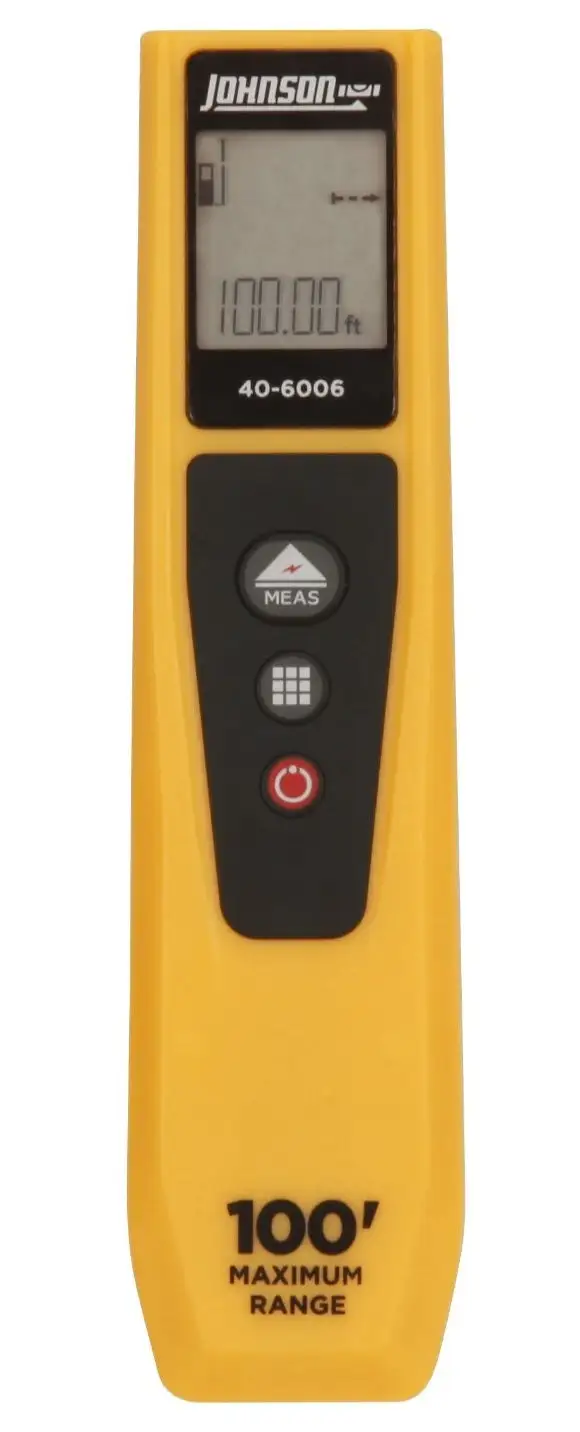 Johnson 40-6006 100' Laser Distance Measure