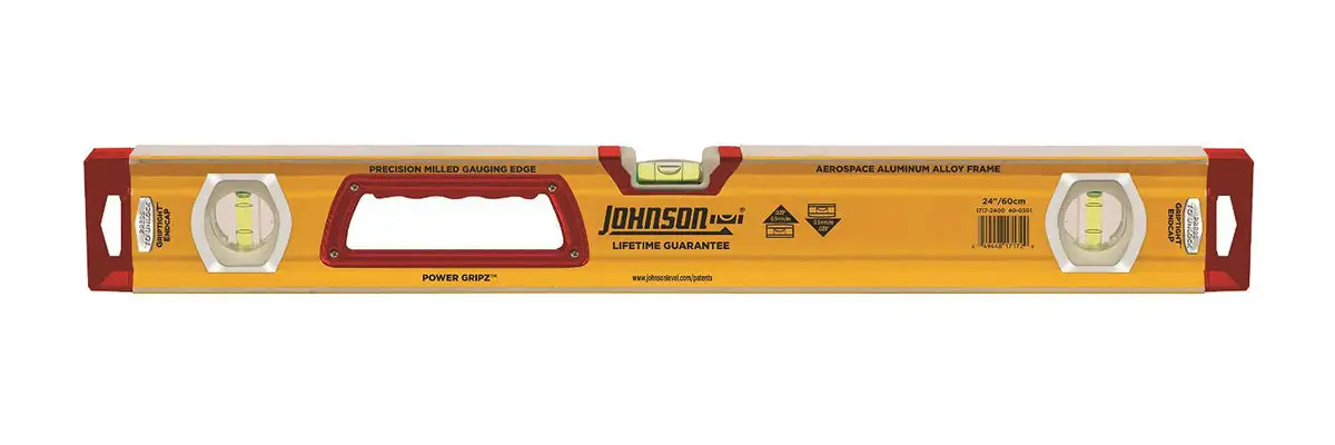 Johnson Level 1717-2400 Heavy Duty Aluminum Box Level