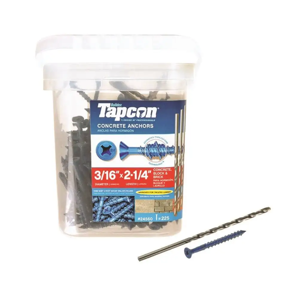 Tapcon 28560/24560 Concrete Screw Anchor