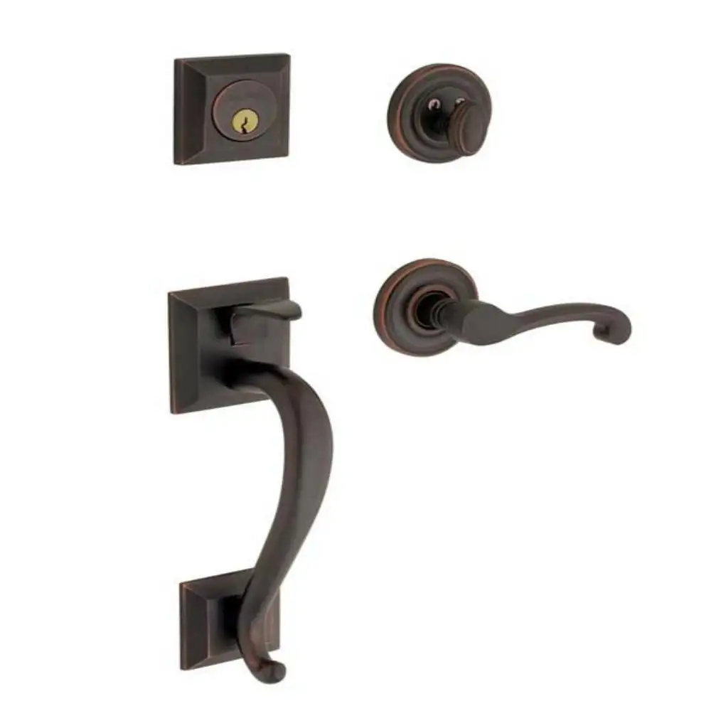 Baldwin 85320102ENTR Madison Single Cylinder Handleset