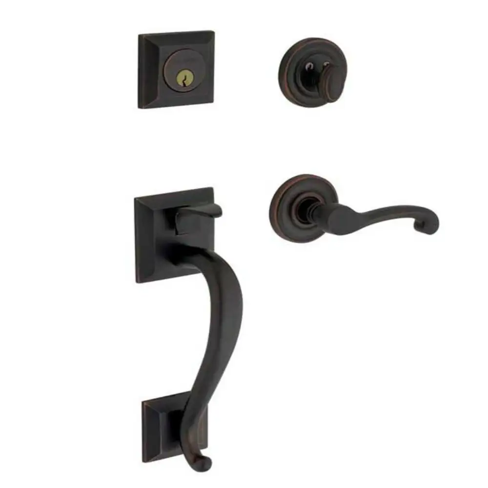 Baldwin 85320190ENTR Madison Single Cylinder Handleset