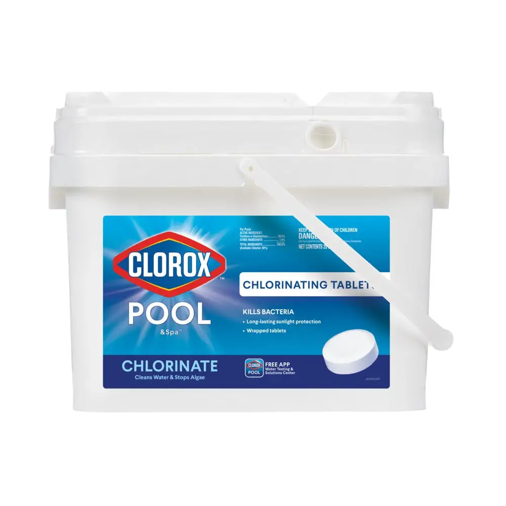 Clorox 22425CLXW Pool & Spa Chlorinating Tablet