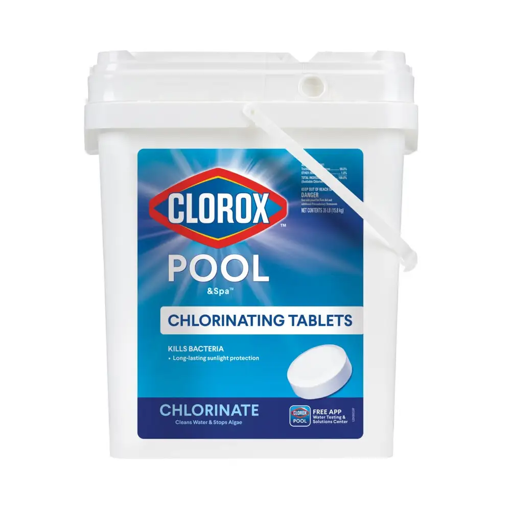 Clorox 22435CLXW Pool & Spa Chlorinating Tablet