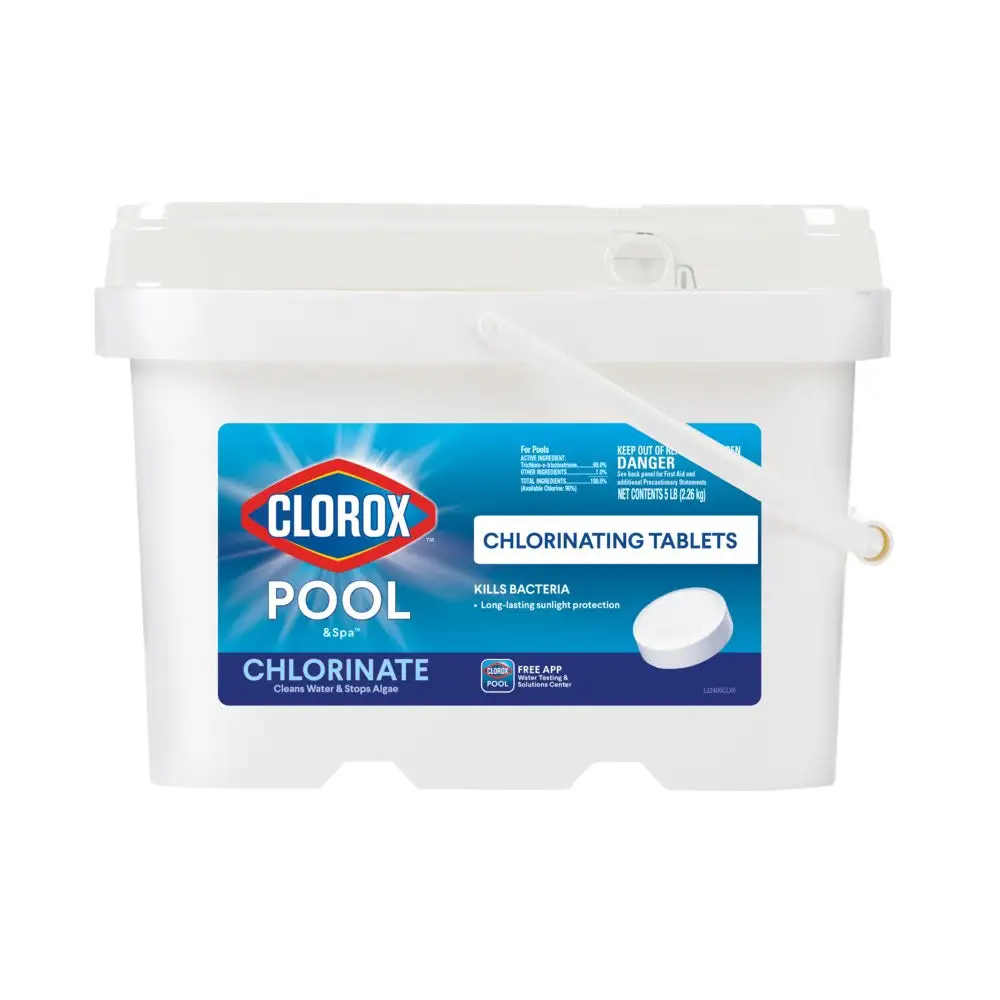 Clorox 22405CLXW Pool & Spa Chlorinating Tablet