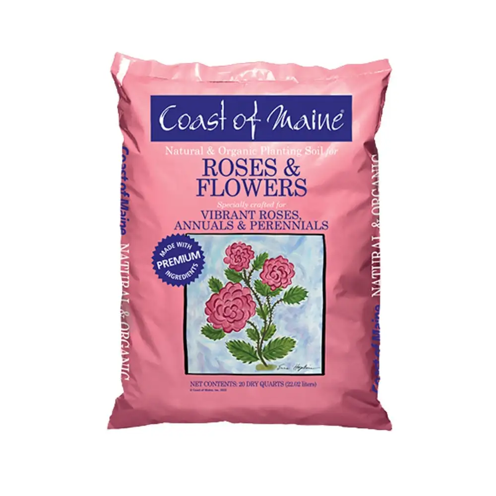 Coast of Maine 1CBRFS20QT Roses and Flowers Planting Soil