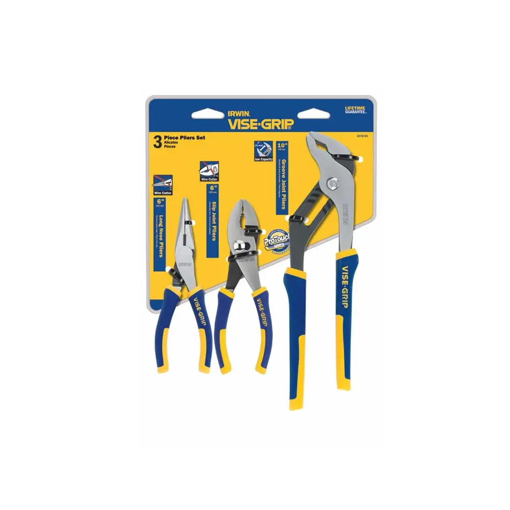 Irwin 2078704 Traditional Pliers Set