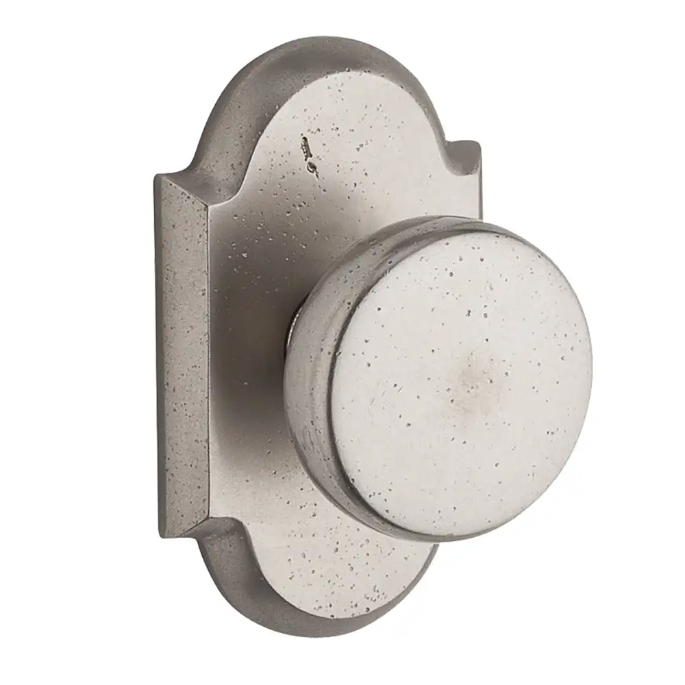 Baldwin PSRUSRAR492 Rustic Arch Rose Passage Knob