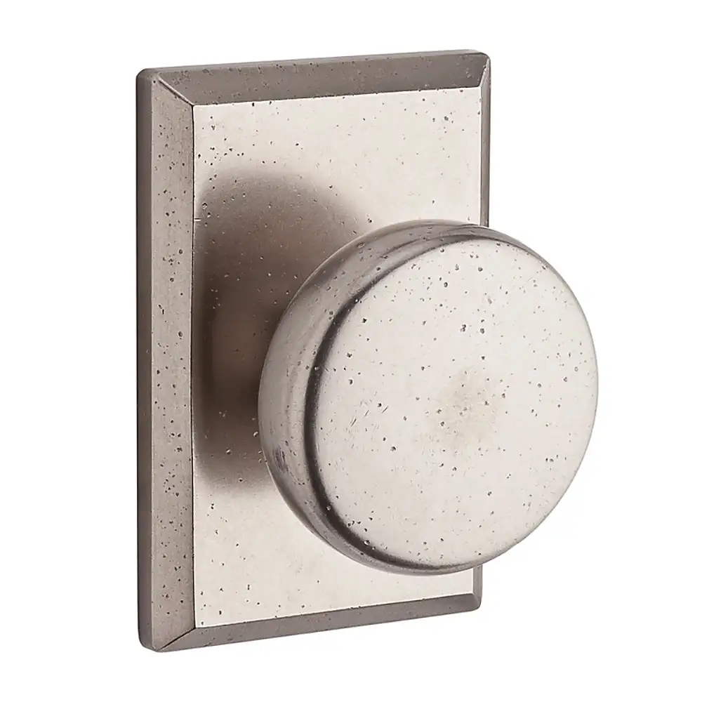 Baldwin PSRUSRSR492 Rustic Square Rose Passage Knob