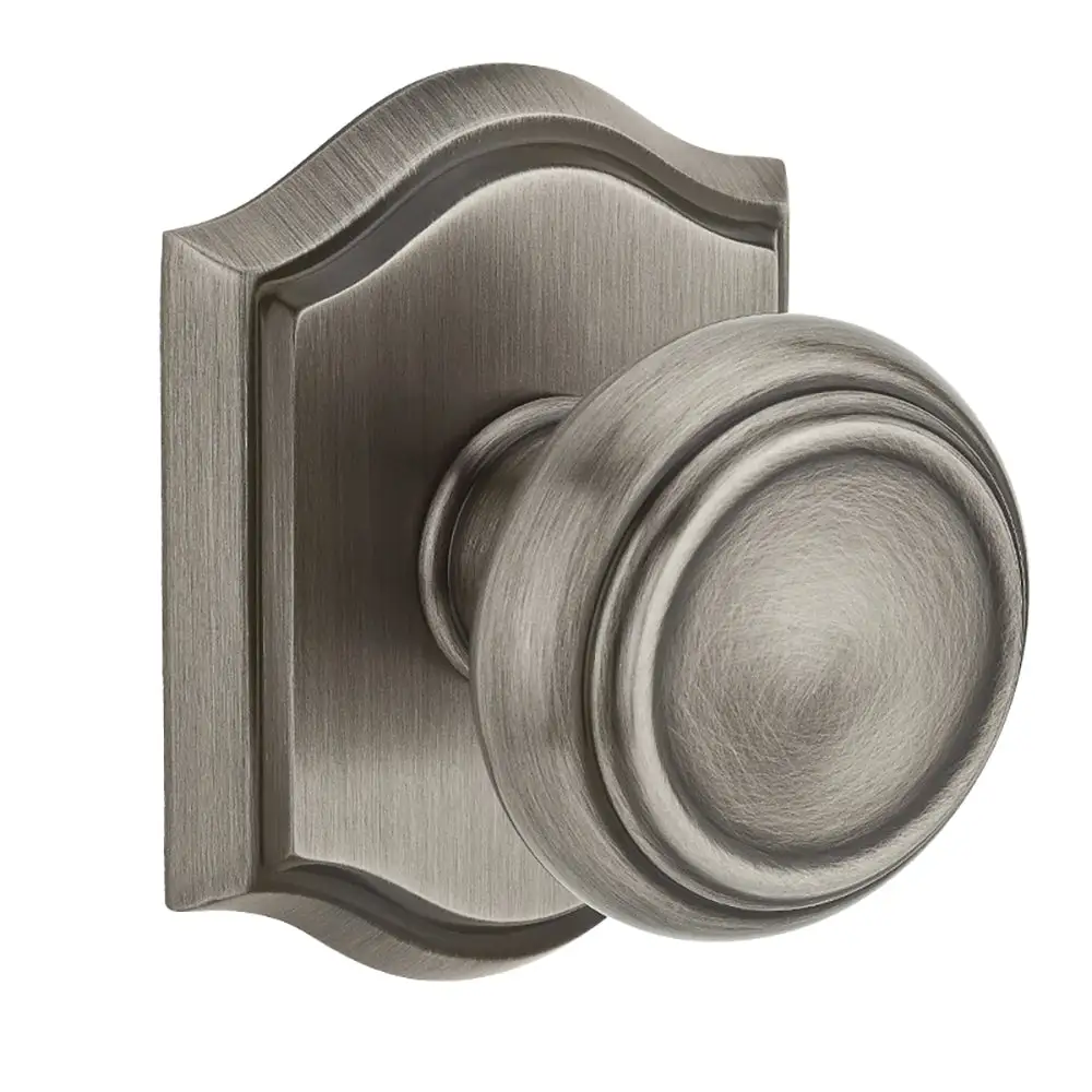 Baldwin PSTRATAR152 Traditional Arch Rose Passage Knob