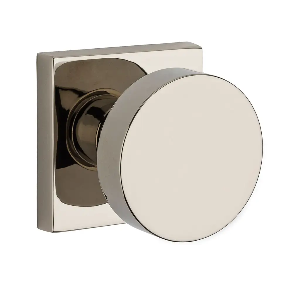 Baldwin PVCONCSR141 Contemporary Square Rose Privacy Knob