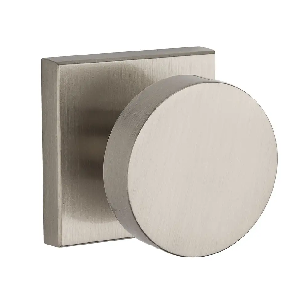 Baldwin PVCONCSR150 Contemporary Square Rose Privacy Knob