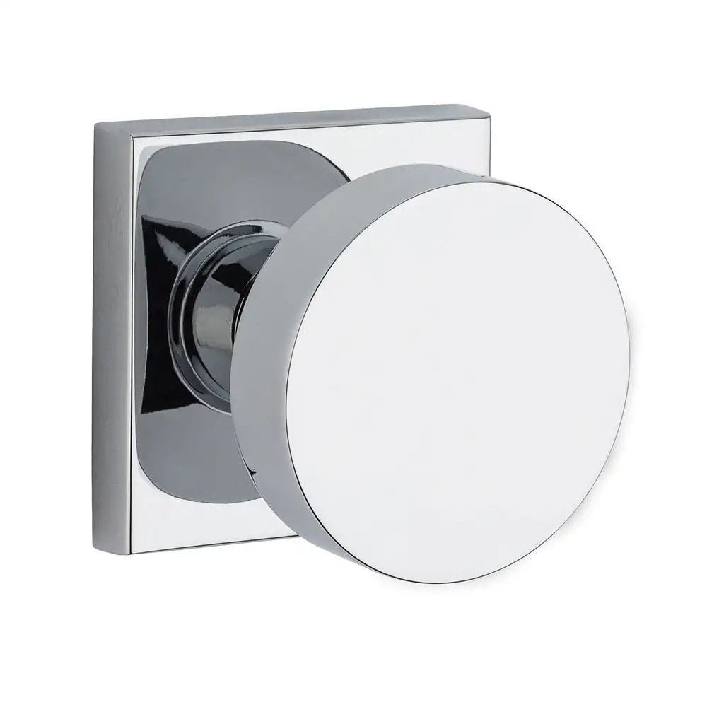 Baldwin PVCONCSR260 Contemporary Square Rose Privacy Knob