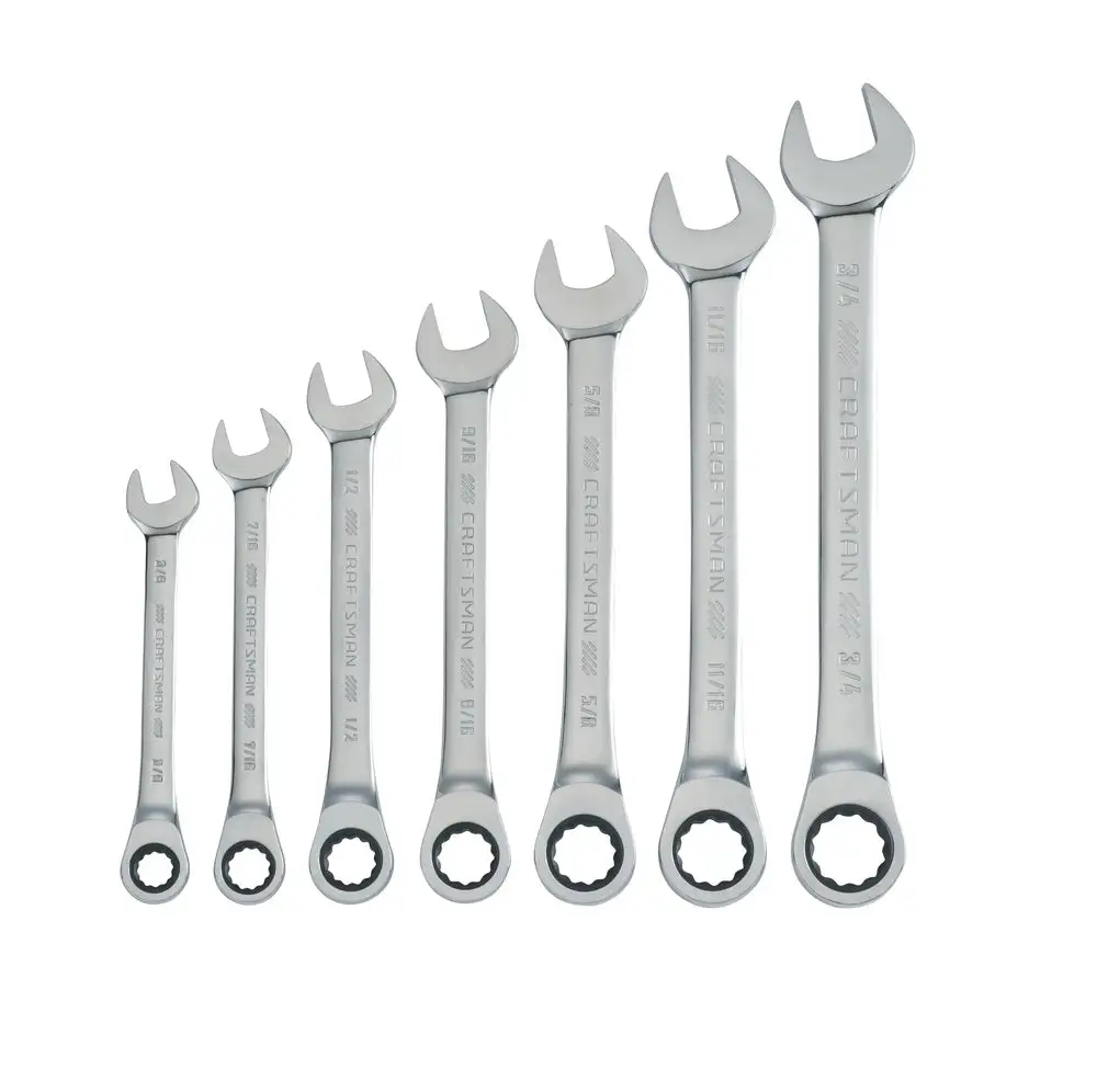 Craftsman CMMT87020 Ratcheting Combination Wrench Set