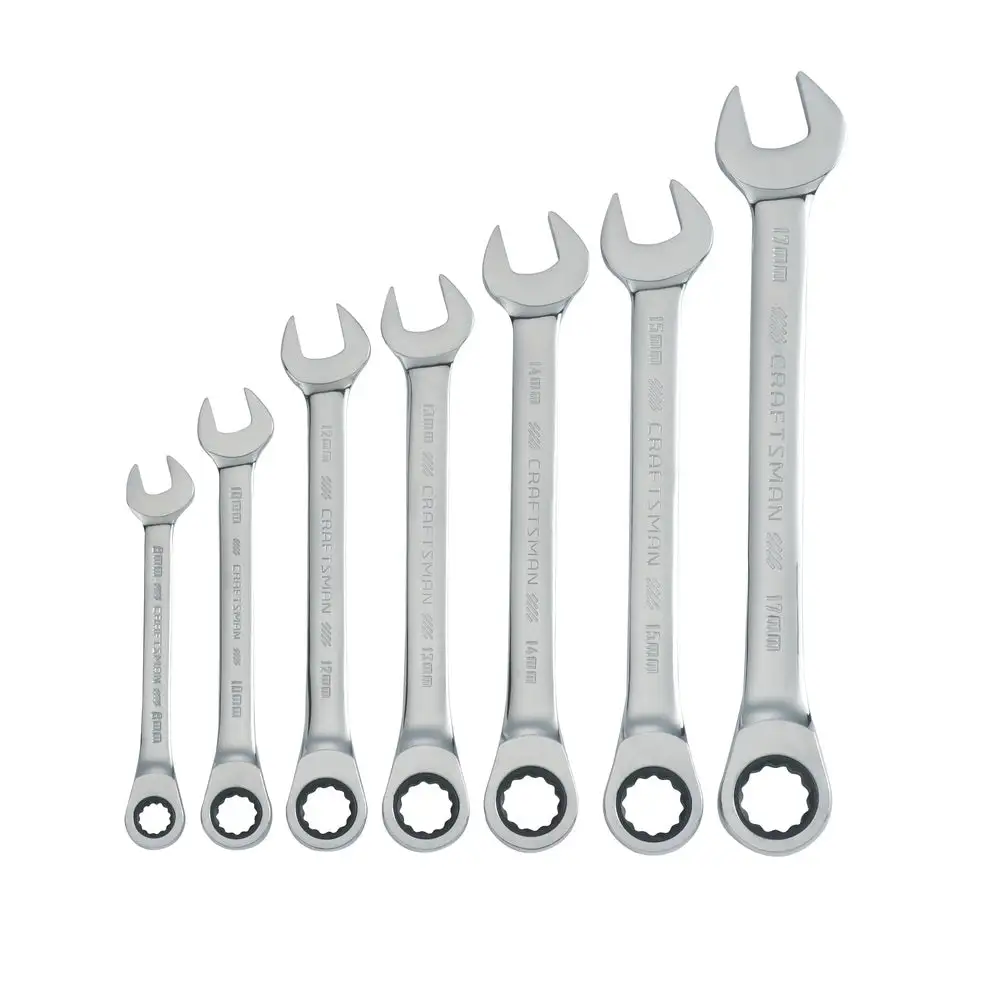 Craftsman CMMT87019 Ratcheting Combination Wrench Set