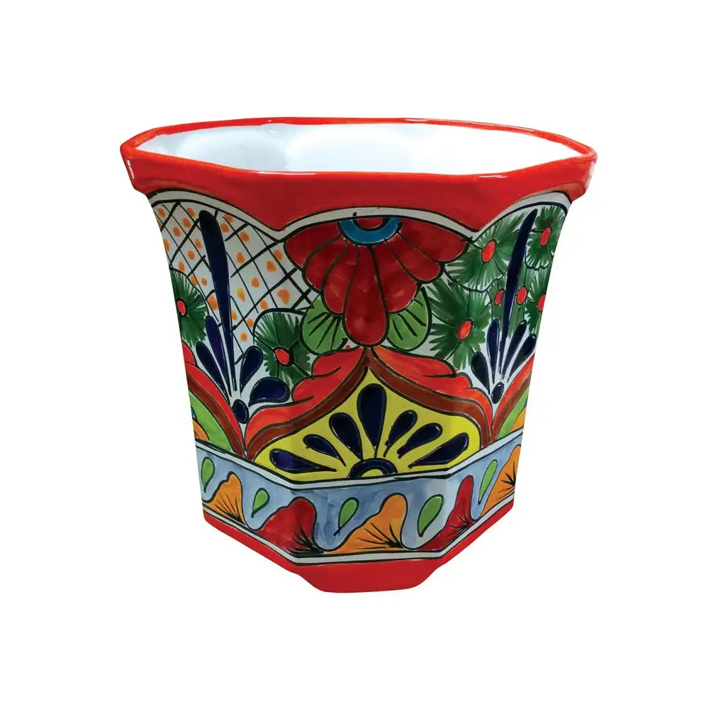 Avera Products APG022115 Ceramic Talavera Planter