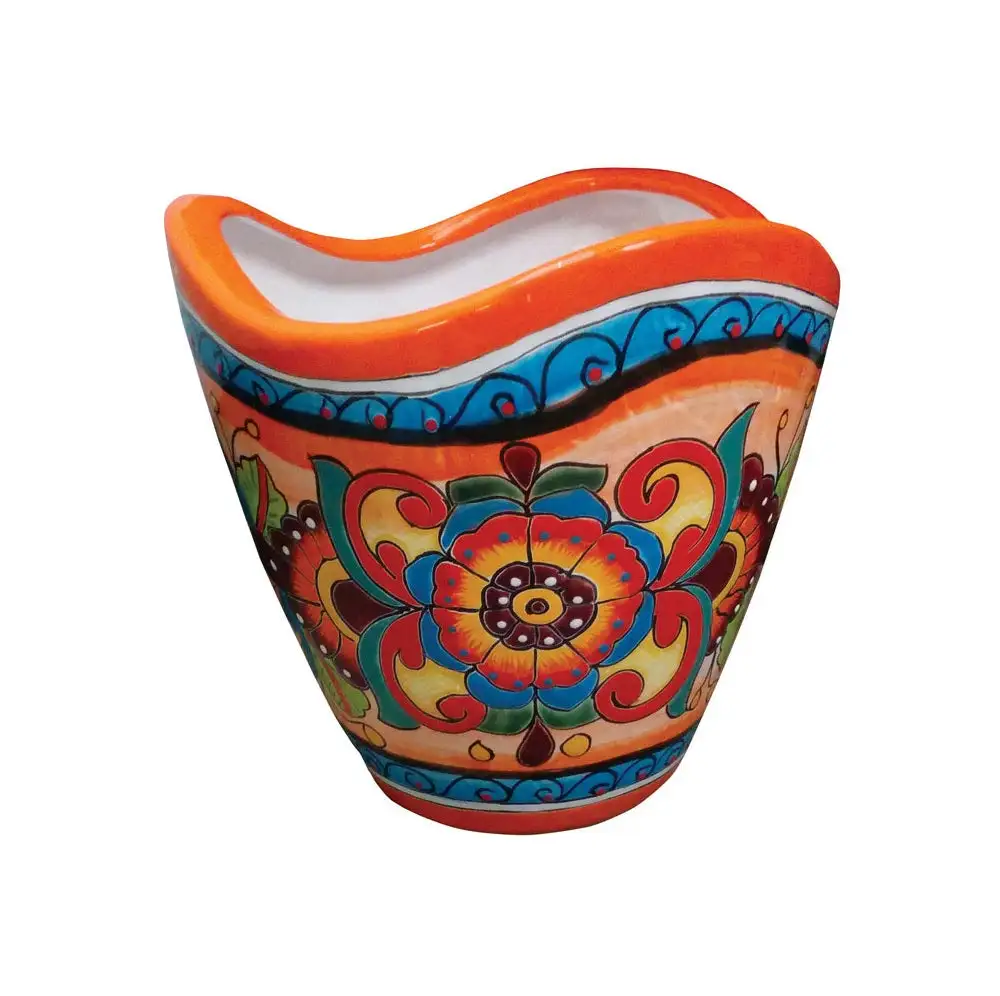 Avera Products APG555130 Ceramic Talavera Planter