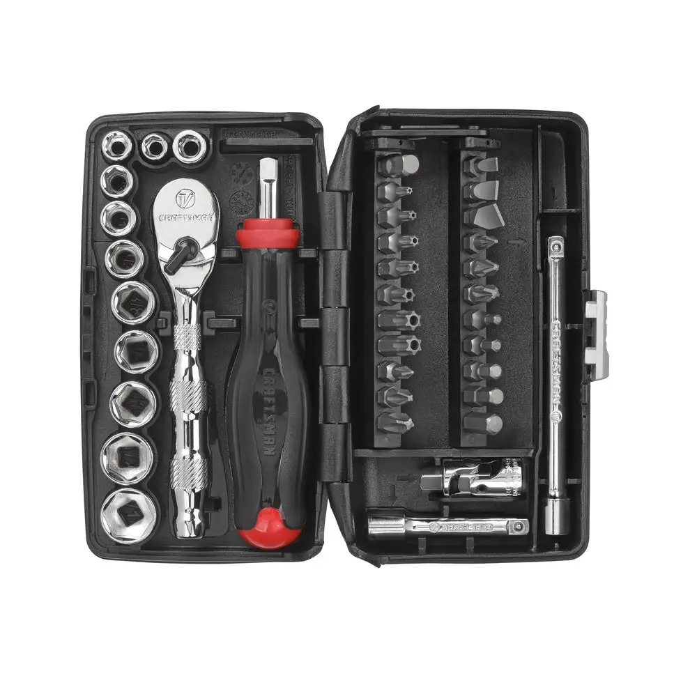 Craftsman CMMT45750V SAE 6 Point Socket and Tool Set