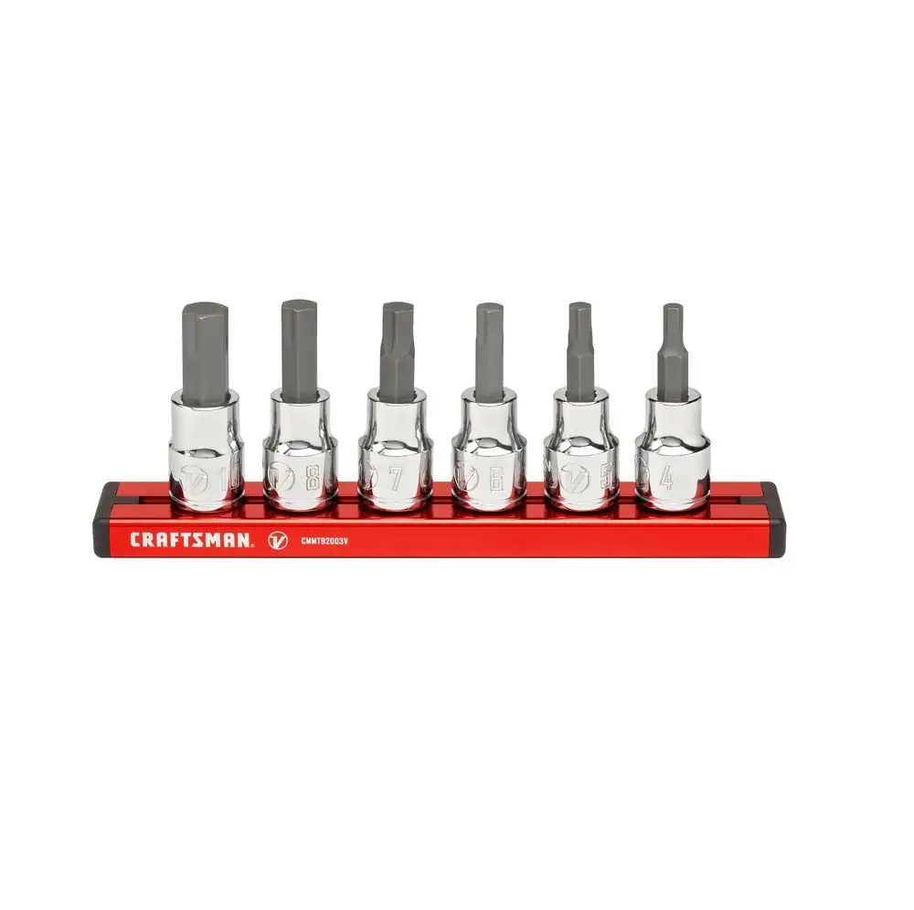 Craftsman CMMT17720V Metric Hex Bit Socket Set