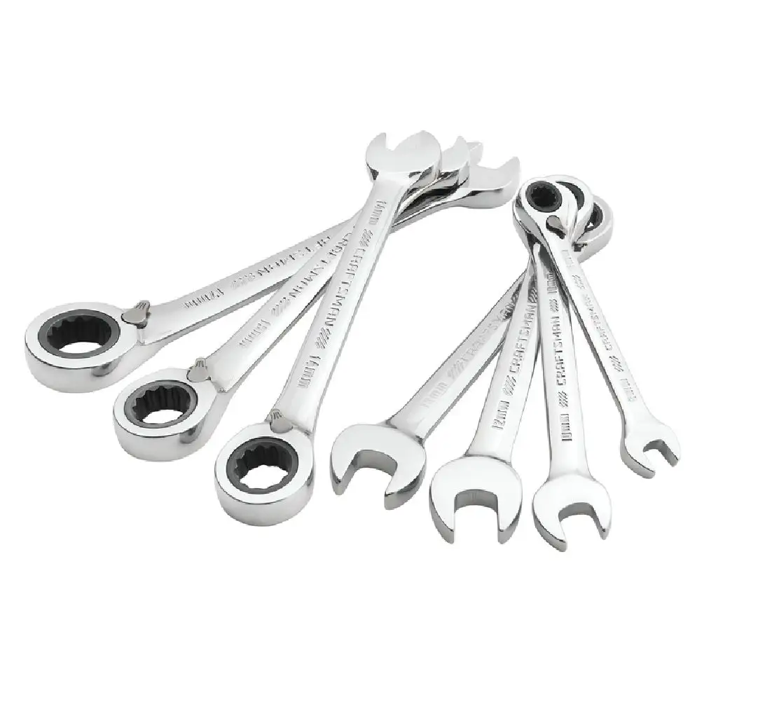 Craftsman CMMT12059 Metric Reversible Ratcheting Combination Wrench Set