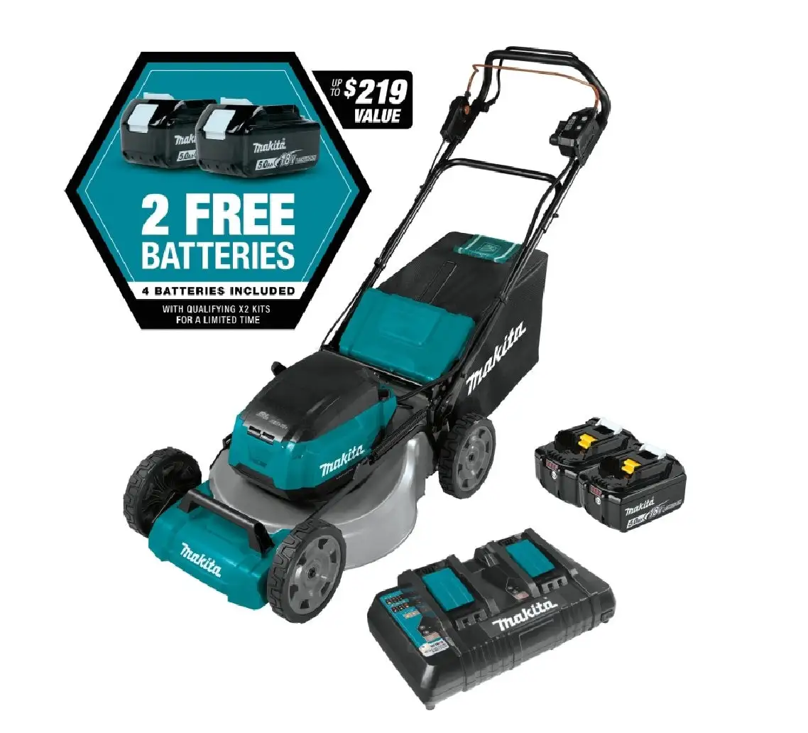 Makita XML08PT1 Lawn Mower Kit