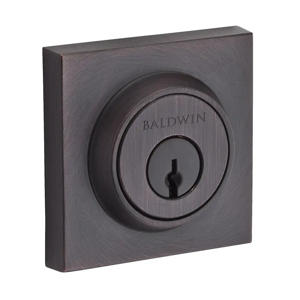 Baldwin SCCSD112 Reserve Single Cylinder Square Deadbolt