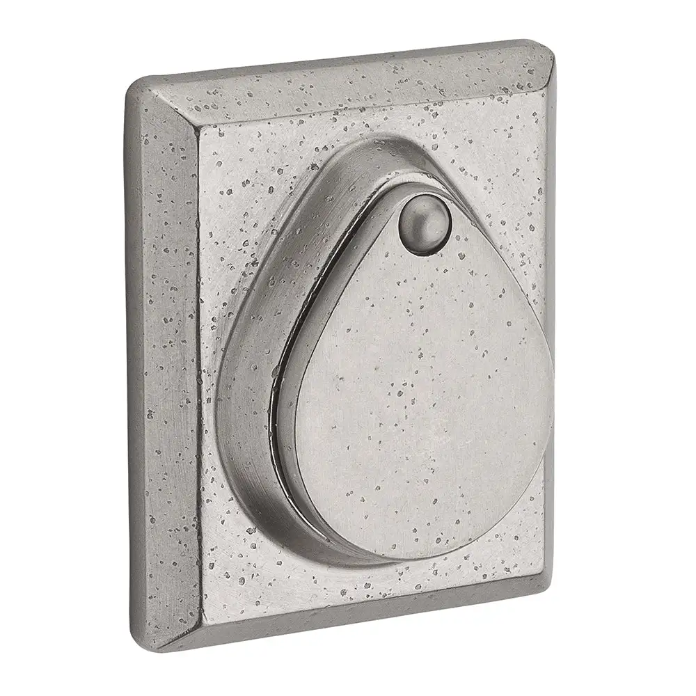 Baldwin SCRSD492 Reserve Single Cylinder Rustic Square Deadbolt