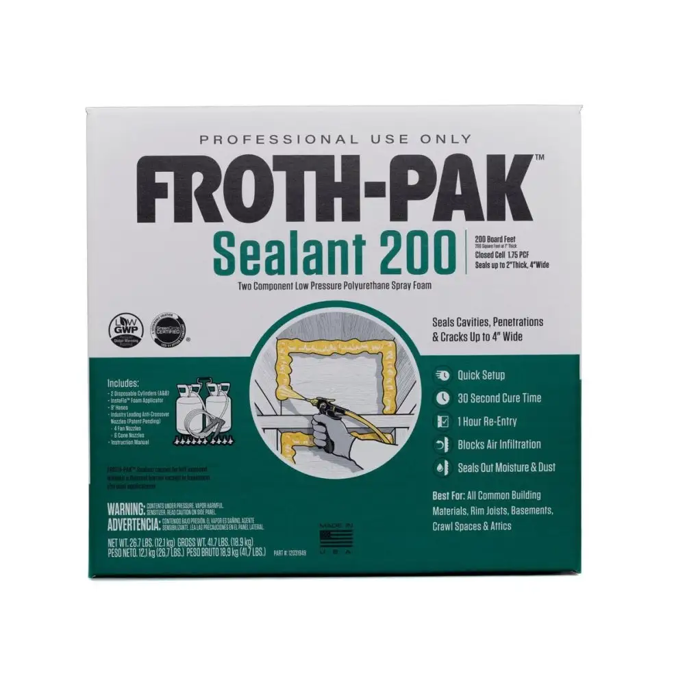 Dow 12031949 Froth-Pak Foam Sealant Kit