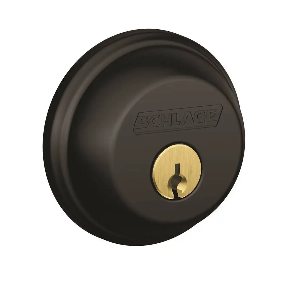 Schlage B60N622 Single Cylinder Deadbolt