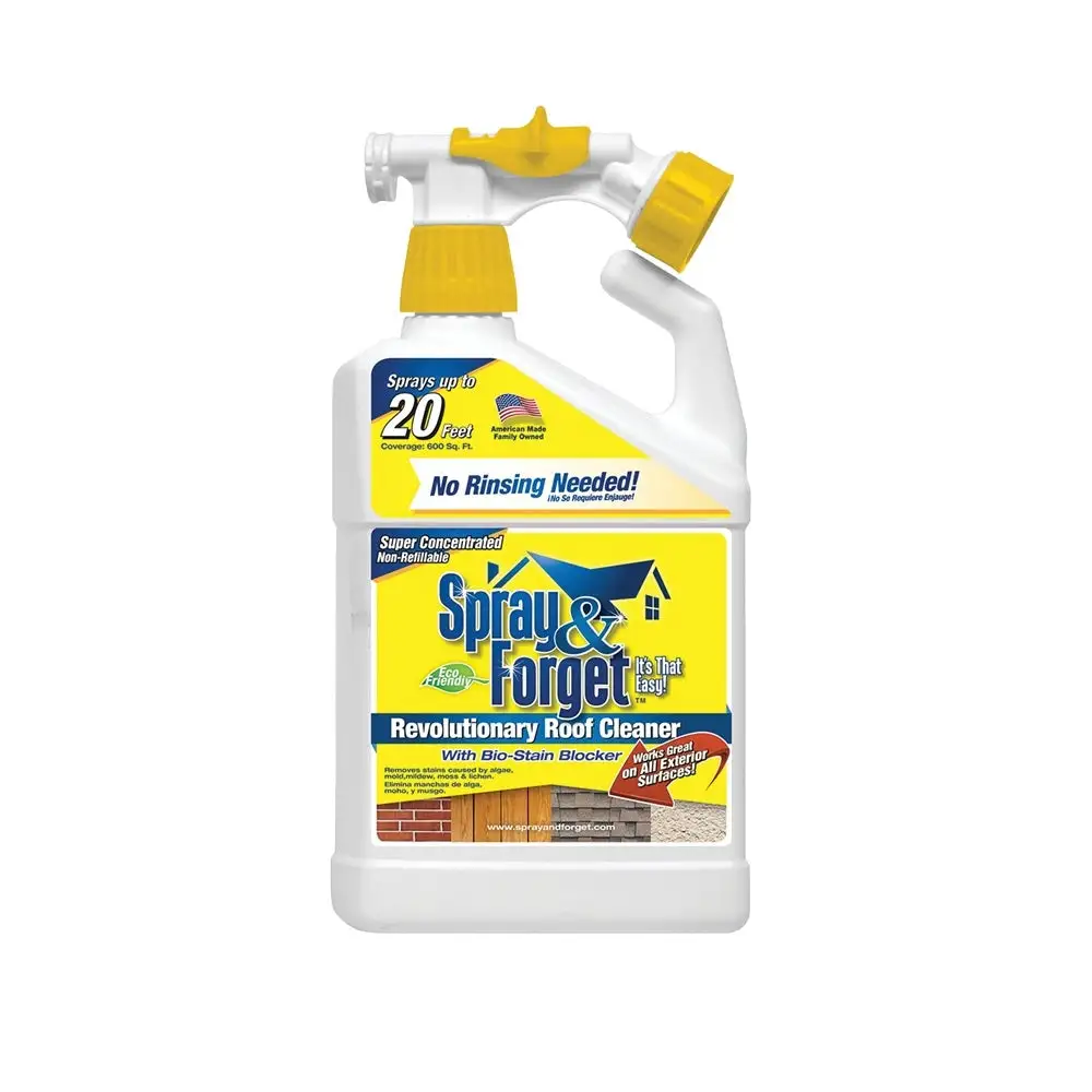 Spray & Forget SFRCHEQ06 Liquid Roof Surface Cleaner