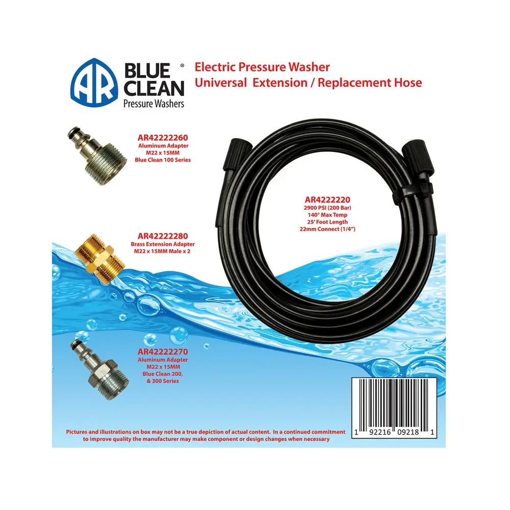 AR Blue Clean PW909UH-R Pressure Washer Hose