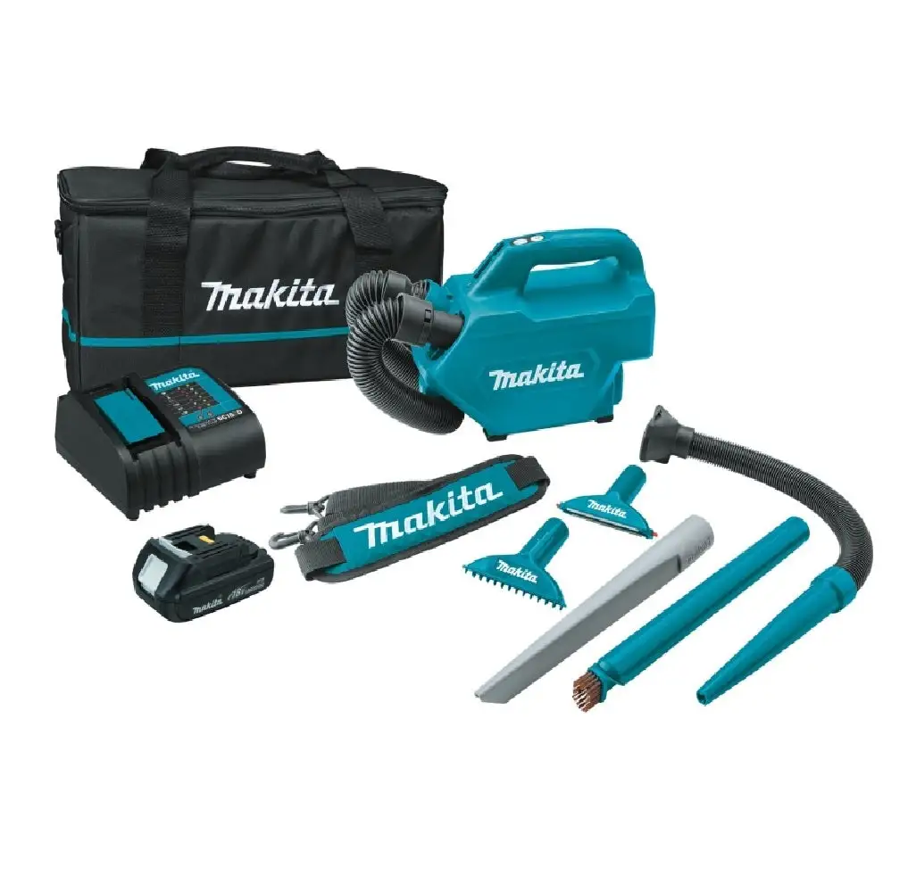 Makita LXT XLC07SY1 Compact Handheld Canister Vacuum Kit