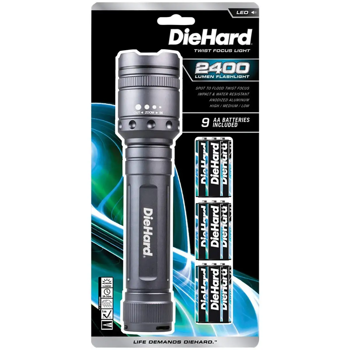 DieHard 41-6124 Twist Focus Flashlight