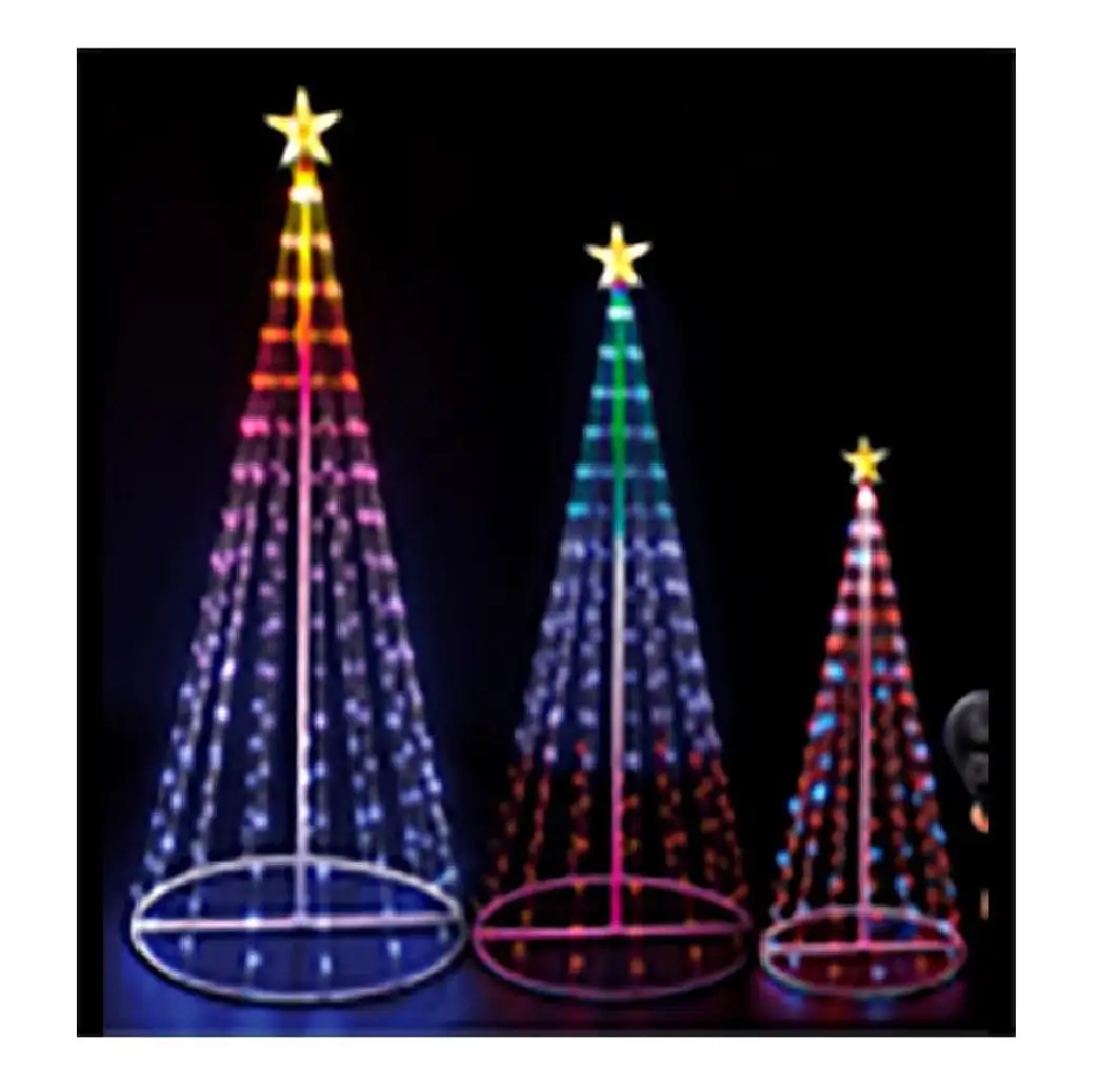 Celebrations RGB4ODT120A Ribbon RGB Light Yard Decor