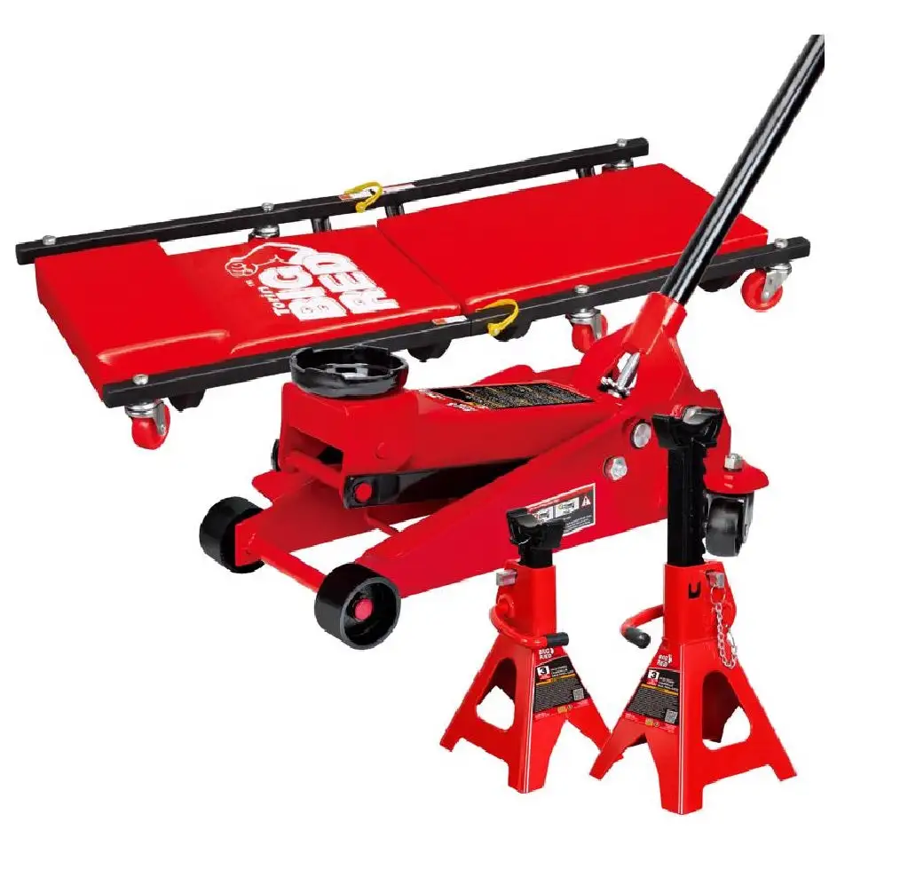 Torin T830025JSC Big Red Hydraulic Automotive Floor Jack Kit