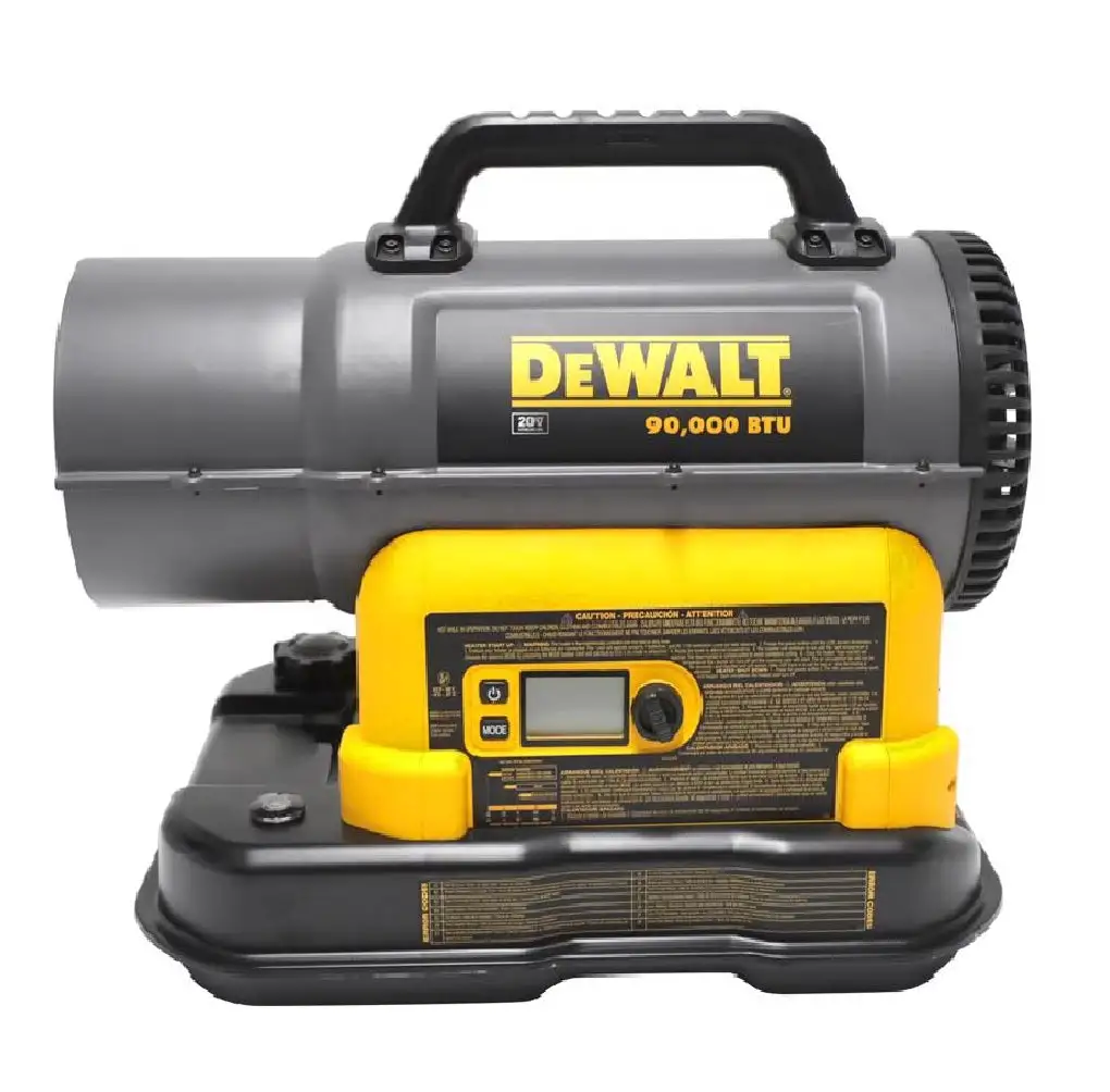 DeWalt F340991 20V Max Forced Air Kerosene Heater