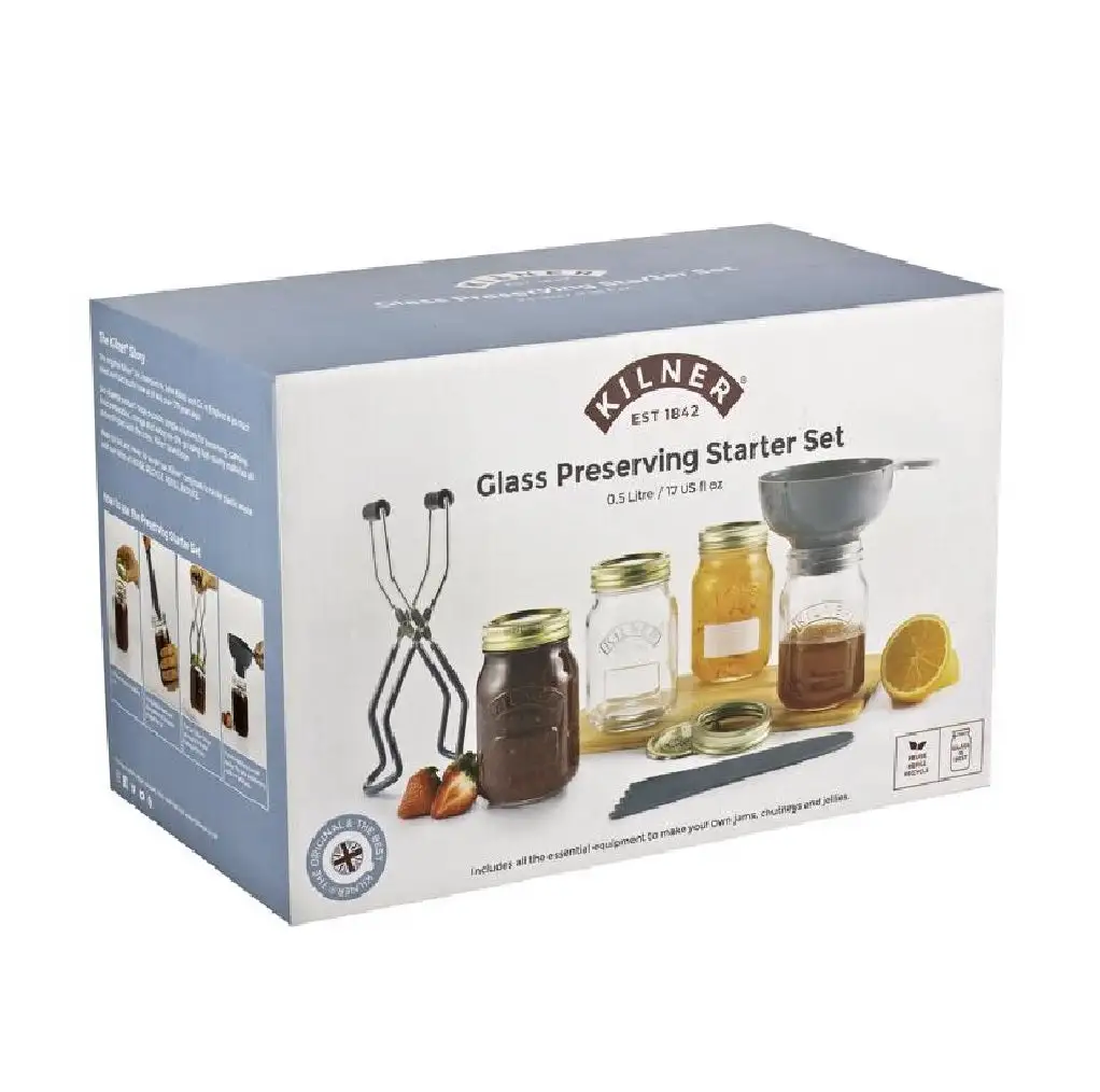 Kilner 0025.058 Regular Mouth Preserving Starter Set