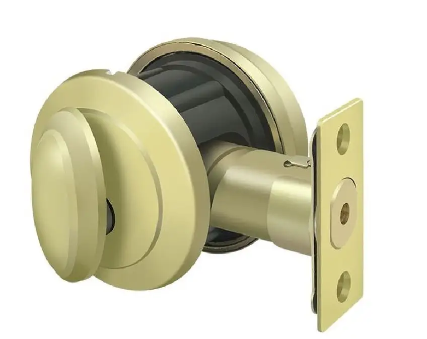 Deltana PRDRSU3 Solid Brass Port Royal Deadbolt Lock