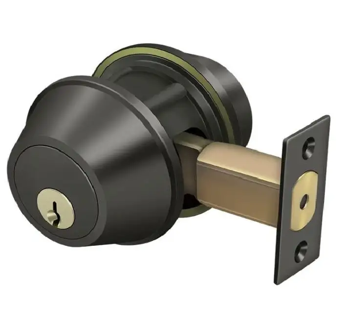 Deltana CL210LA-10B Double Cylinder Deadbolt GR2 Lock