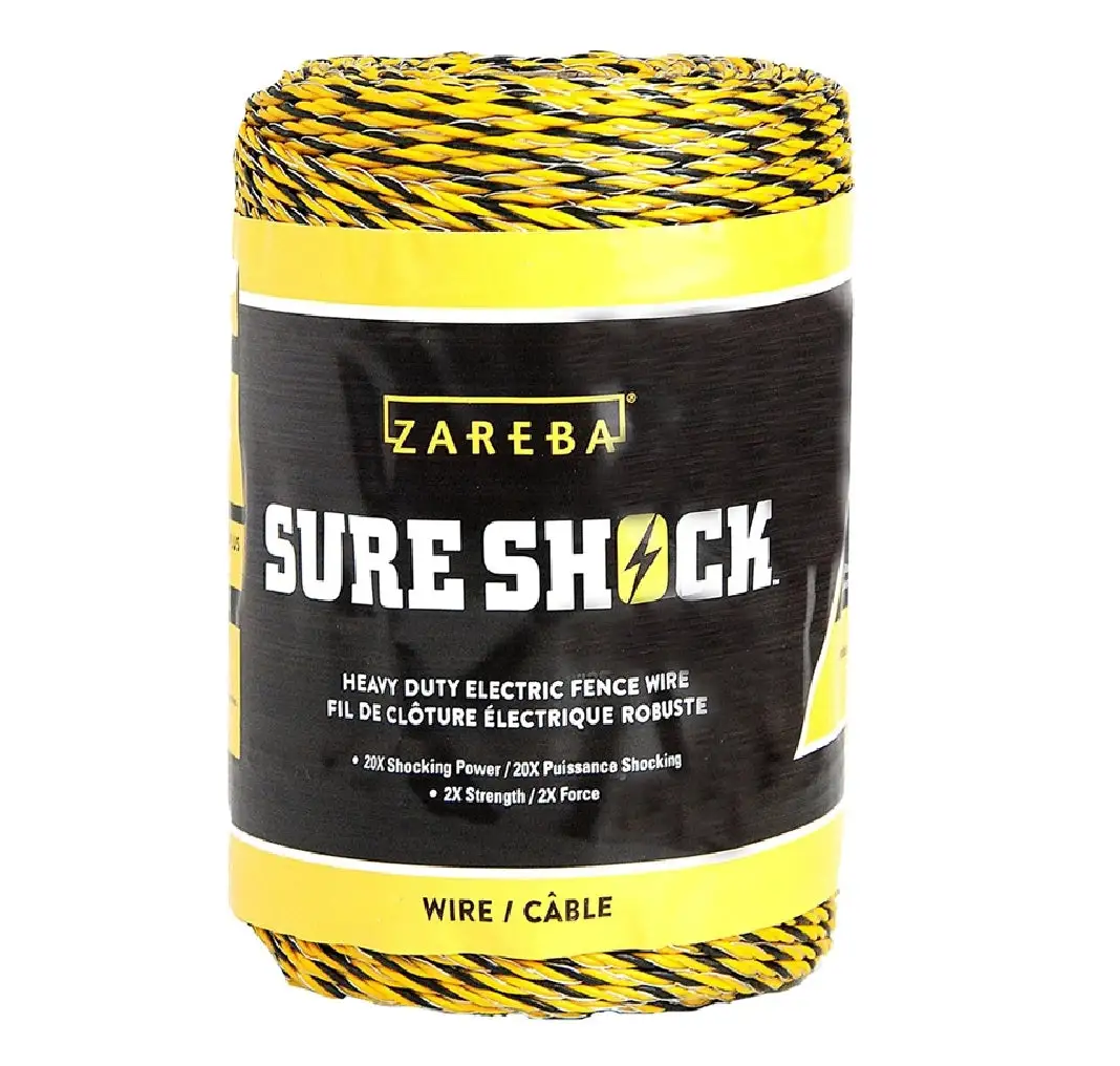 Zareba HDW656YA-Z Sure Shock Heavy-Duty Polytape